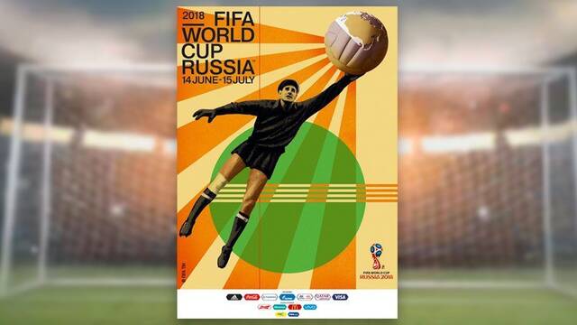 El pster oficial del Mundial de Rusia despierta opiniones enfrentadas en Twitter