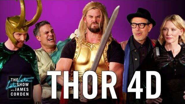 Los actores de Thor: Ragnarok la interpretan en versin low cost