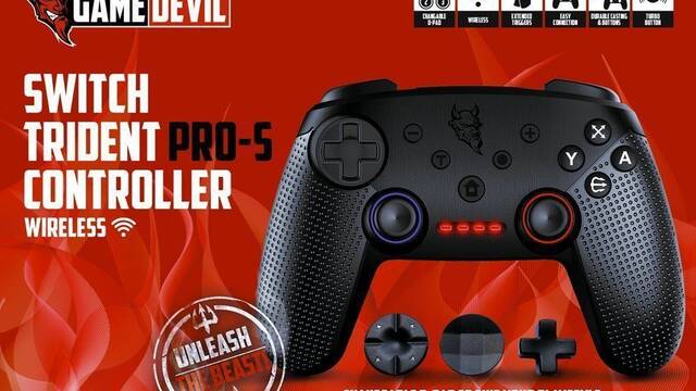 Game Devil anuncia su mando pro para Nintendo Switch