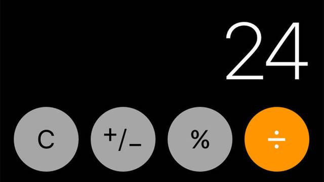 La calculadora de iOS 11.1 es tan lenta que no registra bien los comandos