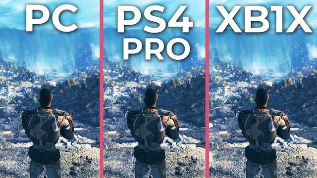 Comparativa grfica: Fallout 76 en PC a 4K y Ultra, PS4 Pro y Xbox One X