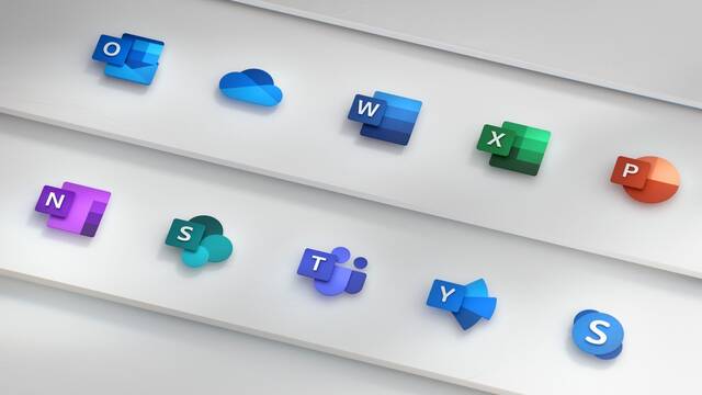 Microsoft redisea todos los iconos de Office