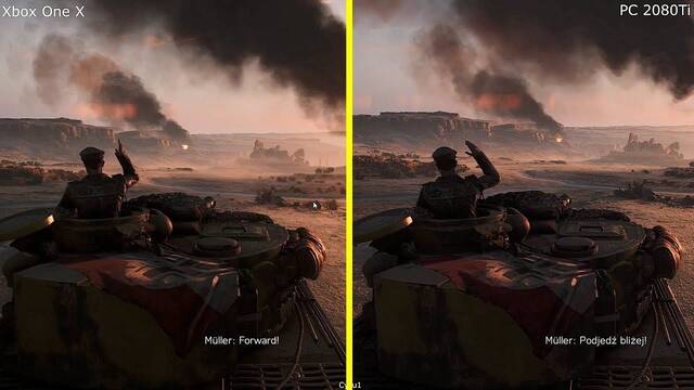Comparativa grfica: Battlefield V Xbox One X VS PC con una RTX 2080 Ti