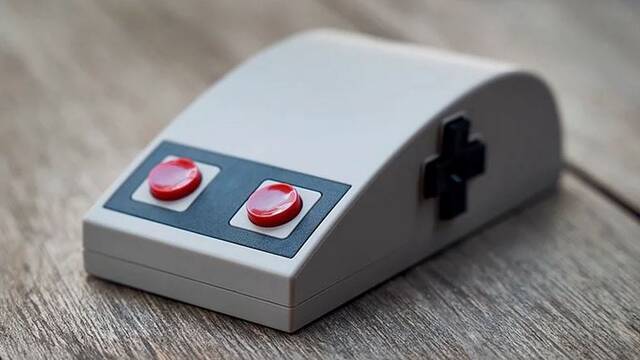 8BitDo N30, el extrao ratn inalmbrico inspirado en el mando de Nintendo NES