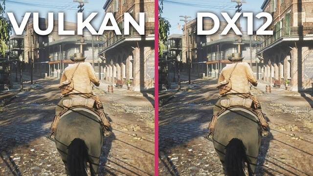 Red Dead Redemption 2: Así rinde con las API Vulkan y DX12