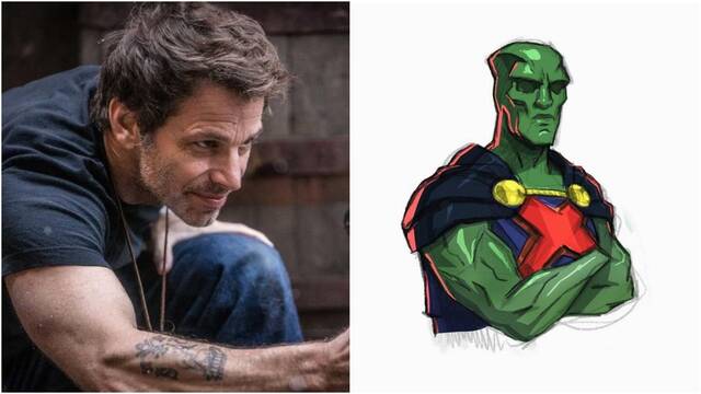 Liga de la Justicia: Zack Snyder muestra el dise�o de Detective Marciano en su film