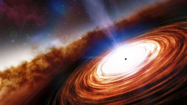 Los agujeros negros supermasivos se podrían estar expandiendo junto con el universo