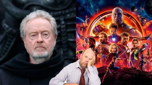 Ridley Scott critica el cine de superhéroes y lo cataloga de 'aburrido'
