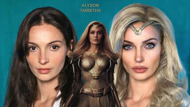 Eternals: La cosplayer Alyson Tabbitha impresiona caracterizada como Angelina Jolie