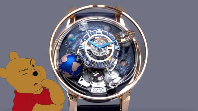 Este reloj espacial es tan caro que te sale más barato ir al cosmos a mirar la hora