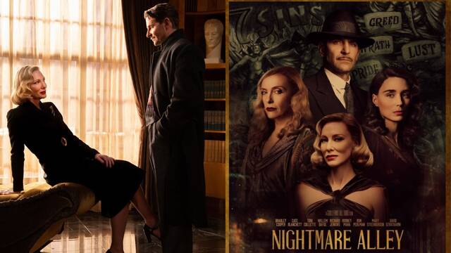 Triler de Nightmare Alley, lo nuevo de Guillermo del Toro con un reparto increble