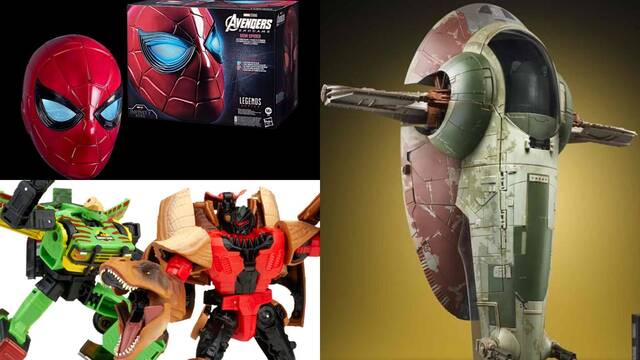 Hasbro se prepara para las fiestas con figuras y rplicas de Star Wars y Marvel