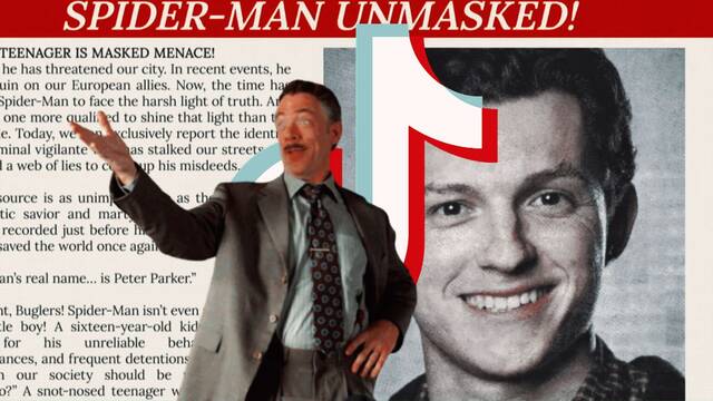 ltima hora: El Daily Bugle estrena TikTok para demostrar que odiamos a Spider-Man