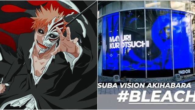 Bleach prepara su regreso y Japón se engalana con una enorme valla publicitaria