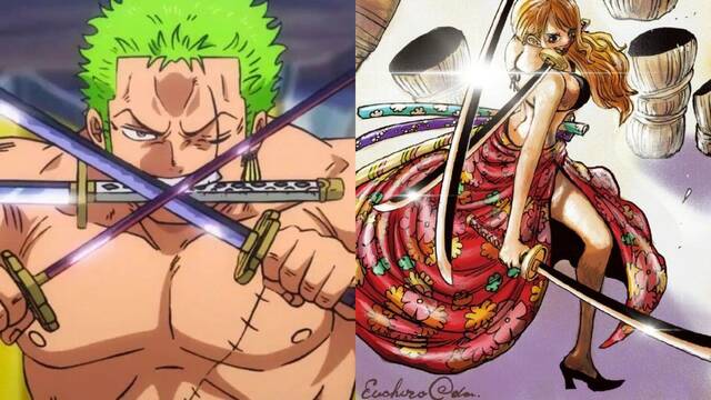 Eiichiro Oda, autor de One Piece, dibuja a Nami al más puro estilo de Zoro