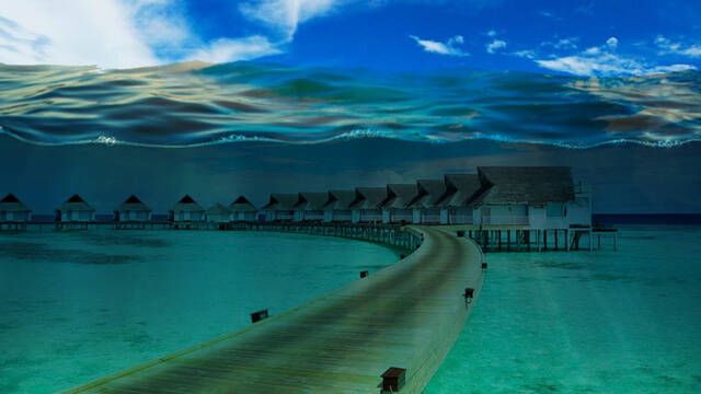 Las Islas Maldivas quedarán sumergidas bajo el mar si no detenemos el cambio climático