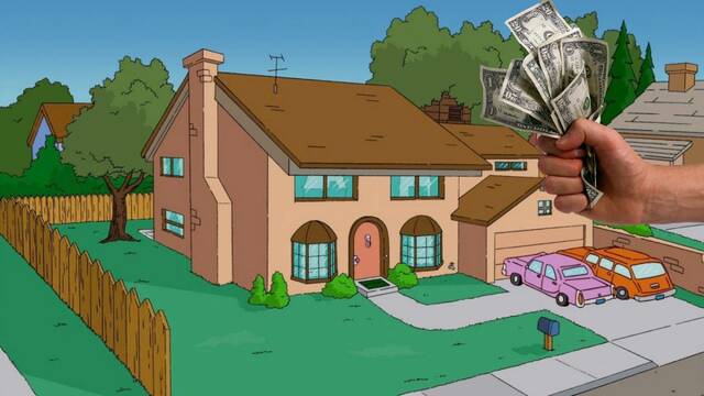 Esto es lo que costaría la casa de Los Simpson en la vida real