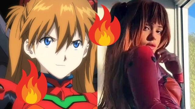 Rosala enamora a los fans de Evangelion con su cosplay de Asuka para Halloween