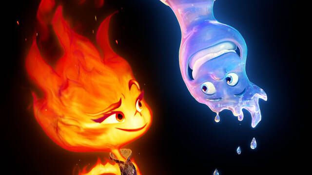 'Elemental' de Pixar muestra su primer triler cargado de amor
