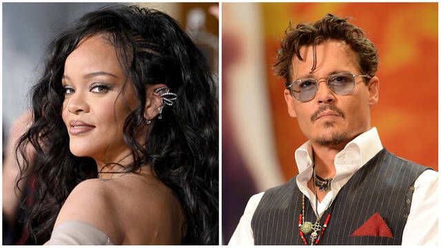 Rihanna ficha a Johnny Depp para su desfile de lencería y las redes arden