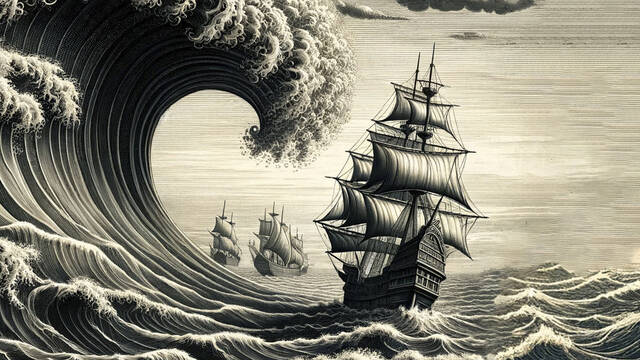 Las leyendas sobre las olas monstruo son reales y gracias a la IA podemos predecir dnde y cundo se formar la prxima