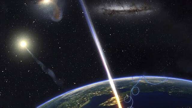 Un rayo c�smico que ha impactado contra la Tierra desconcierta a los cient�ficos