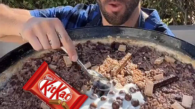 Un cocinero canadiense inventa la paella KitKat y enfada a los valencianos