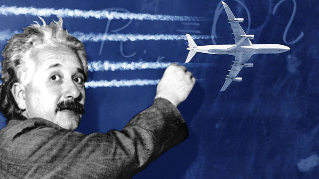 Este es el motivo por el que envejeces más despacio si vas en avión y Einstein ya lo predijo en 1915