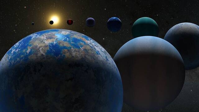 Astrónomos descubren un sistema solar extraordinario con exoplanetas que orbitan de una manera insólita