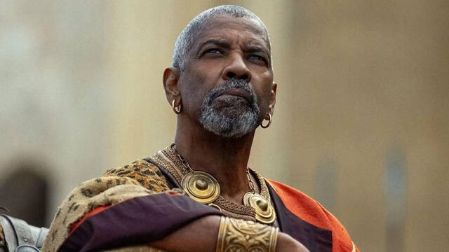 'An no estaba listo para eso': Denzel Washington revela que Ridley Scott elimin un beso gay de 'Gladiator 2'