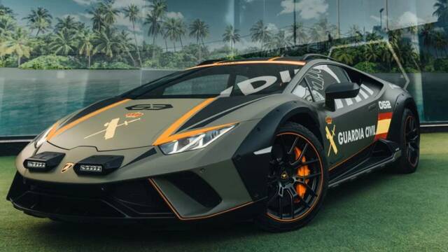 Es real? Este increble Lamborghini ha revolucionado Espaa y es exclusivo de la Guardia Civil