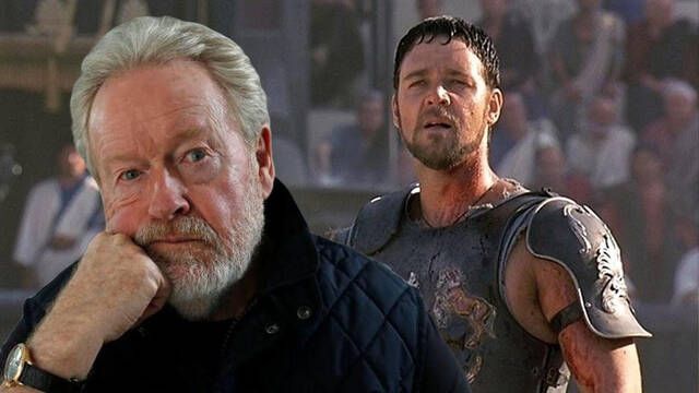 Ridley Scott admite que no habra descubierto a Russell Crowe para 'Gladiator' sin la ayuda de otro director de cine