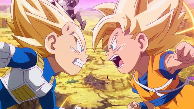 'Dragon Ball Daima' adelanta un intenso combate entre Goku, Vegeta y un poderoso enemigo del Reino Demonaco