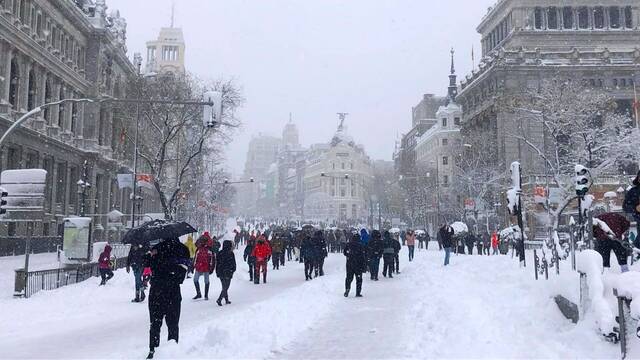 AEMET alerta de una 'bestia polar hist�rica' y se�ala el gran problema: Espa�a sigue sin prepararse para la gran nevada