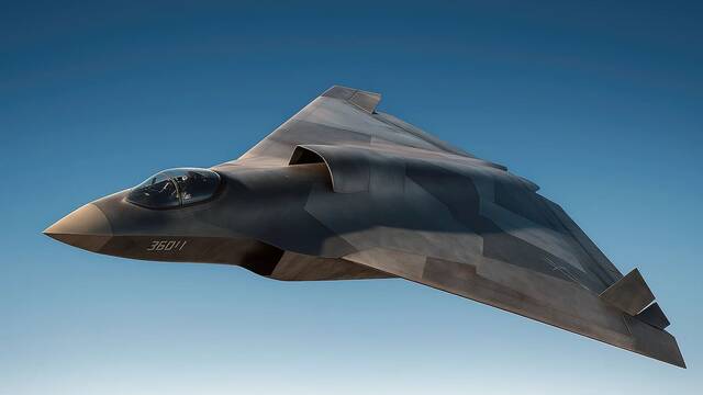 China avanza con el J-36: la bestia de sexta generacin de 24 m de envergadura, velocidad Mach 2,5 y un coste de 300 millones