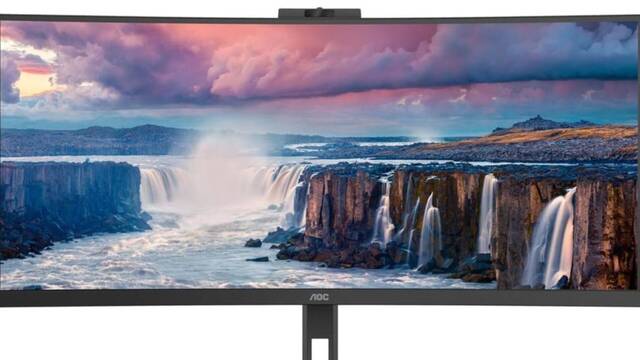 Este monitor ultra ancho de 369 euros con c�mara integrada resuelve el teletrabajo sin necesitar tres dispositivos