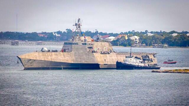 El buque de guerra m�s letal de EE.UU: 127 metros, ca��n Mk 110 de 57 mm y capacidad para operar a 4300 millas de distancia