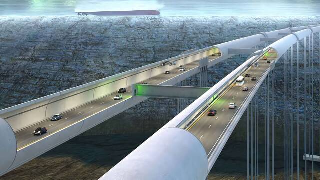 El megat�nel submarino de 27 km de largo y a m�s de 392 metros de profundidad que desaf�a todos los r�cords de ingenier�a