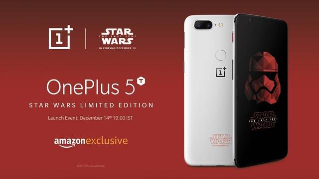 OnePlus 5T estrena su edicin especial Star Wars