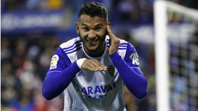 Luis Surez del Real Zaragoza dedic un gol al youtuber DJMaRiiO