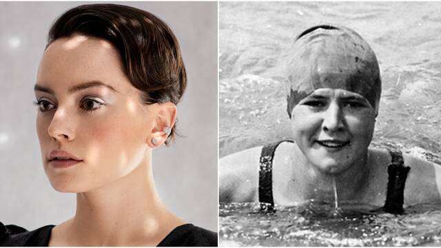 Daisy Ridley cruzar nadando el canal de la Mancha en su nuevo filme