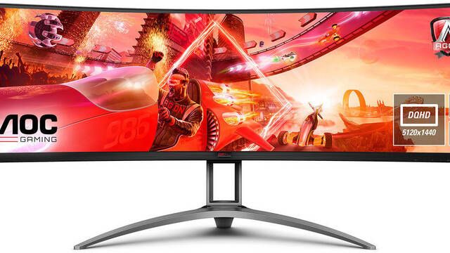 AOC lanza su nuevo monitor AG493UCX: 49 pulgadas, 1440p y 120 Hz