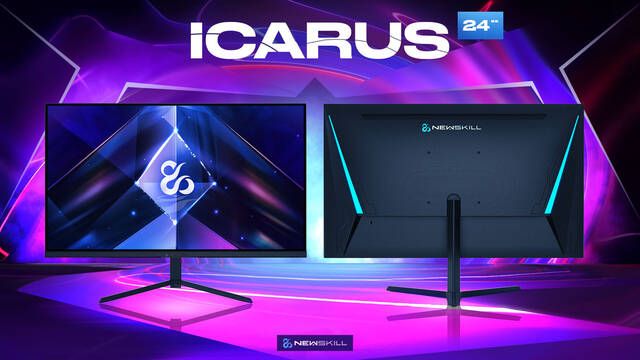 Newskill presenta Icarus 24, su nuevo monitor para jugar con panel IPS y 144 Hz