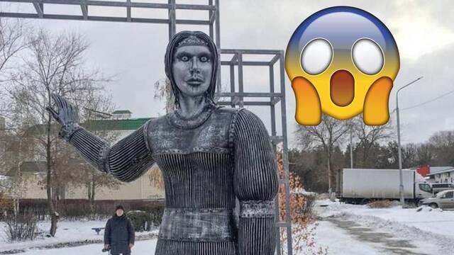 La estatua homenaje que ha 'horrorizado' a un pueblo entero