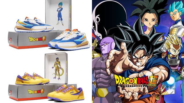 Dragon Ball Super se al�a con FILA y presenta zapatillas con tem�tica de cada personaje