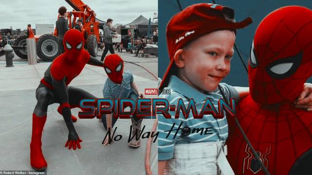 Salv� a su hermana de un perro y pas� el d�a con Tom Holland en Spider-Man: No Way Home