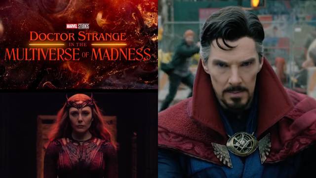 Primer y espectacular tráiler de 'Doctor Strange in the Multiverse of Madness'