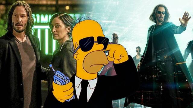 Los Simpson lo vuelven a hacer: Predijeron la película de Matrix estas Navidades