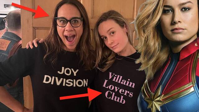 Brie Larson postea una imagen con la villana de 'Capitana Marvel 2'