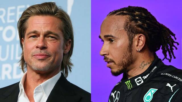 Hollywood se pelea por la nueva película de Brad Pitt con Lewis Hamilton